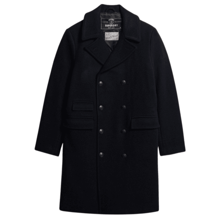 Superdry Merchant Wool Long Coat