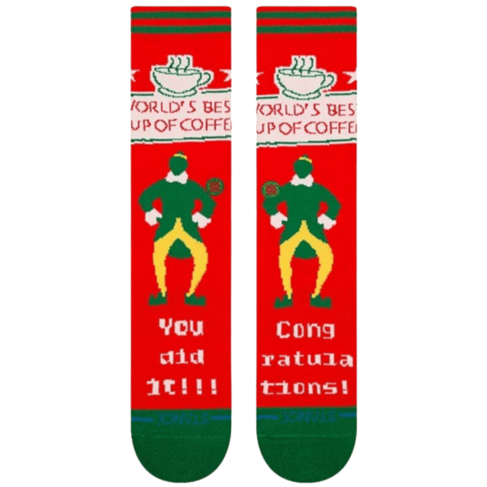 Stance Elf Worlds Best Crew Socks