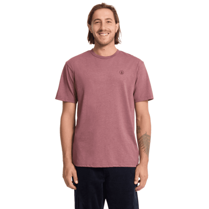 Volcom Circle Blanks Heather S/S Tee