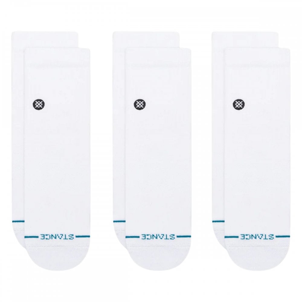 Stance Icon Quarter 3 Pack Socks