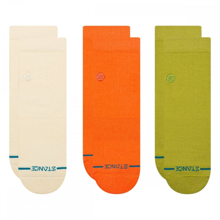 Stance Icon Quarter 3 Pack Socks