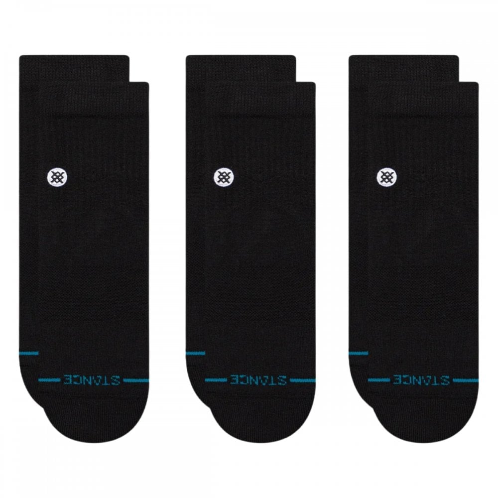 Stance Icon Quarter 3 Pack Socks