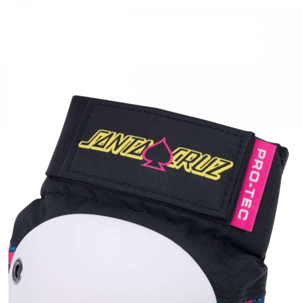 Pro-Tec X Santa Cruz Street Adult 3 Pack Pad Set Open