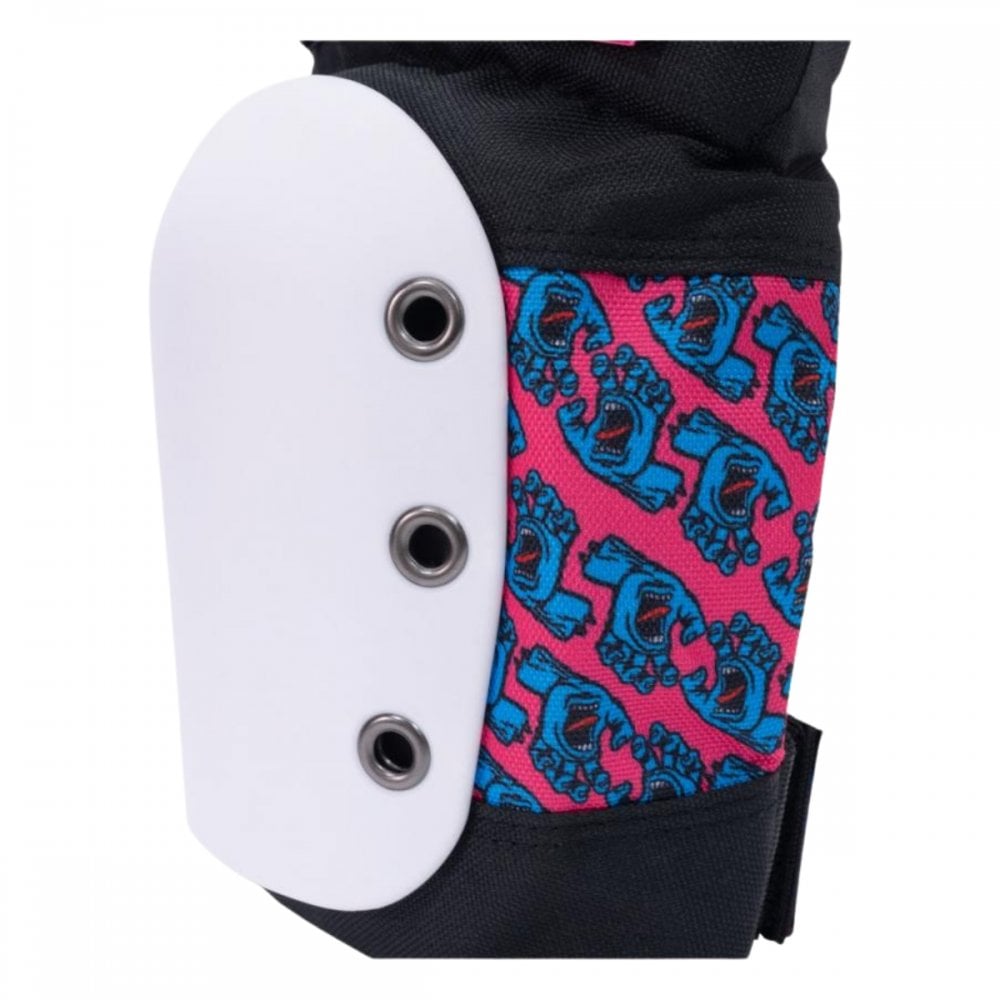 Pro-Tec X Santa Cruz Street Gear Junior 3 Pack Pads Open