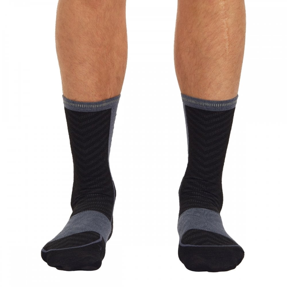Icebreaker Mens Merino Run+ Ultralight Crew Socks