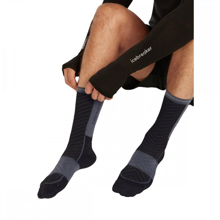 Icebreaker Mens Merino Run+ Ultralight Crew Socks