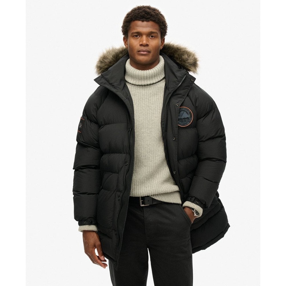 Superdry Everest Longline Baffled Parka