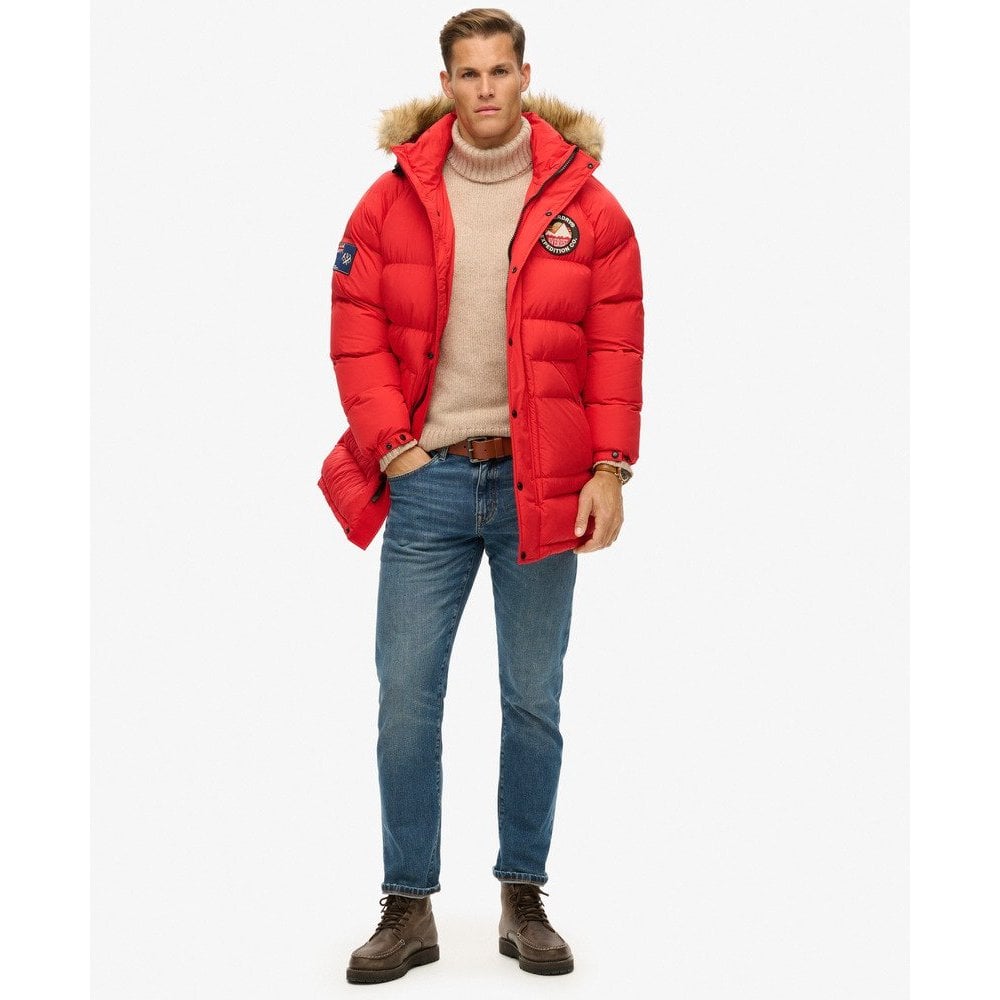 Superdry Everest Longline Baffled Parka