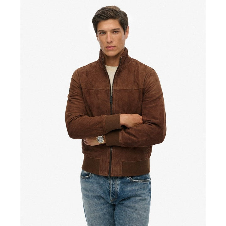 Superdry Modern Leather Sports Jacket