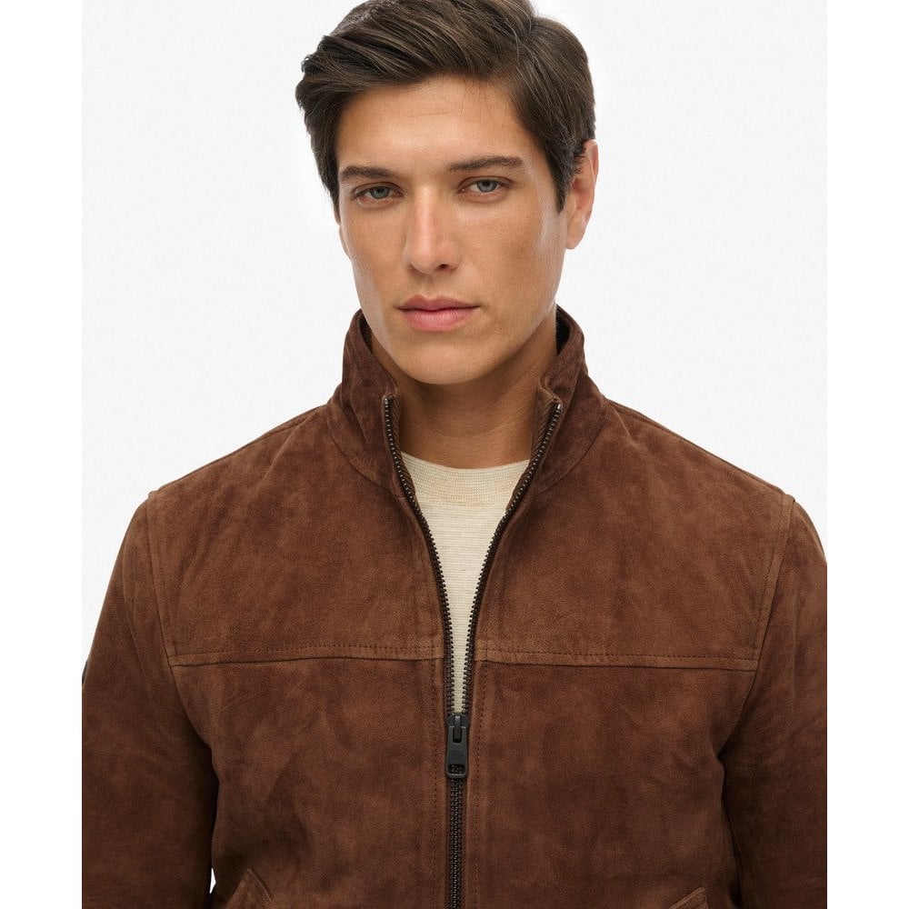 Superdry Modern Leather Sports Jacket