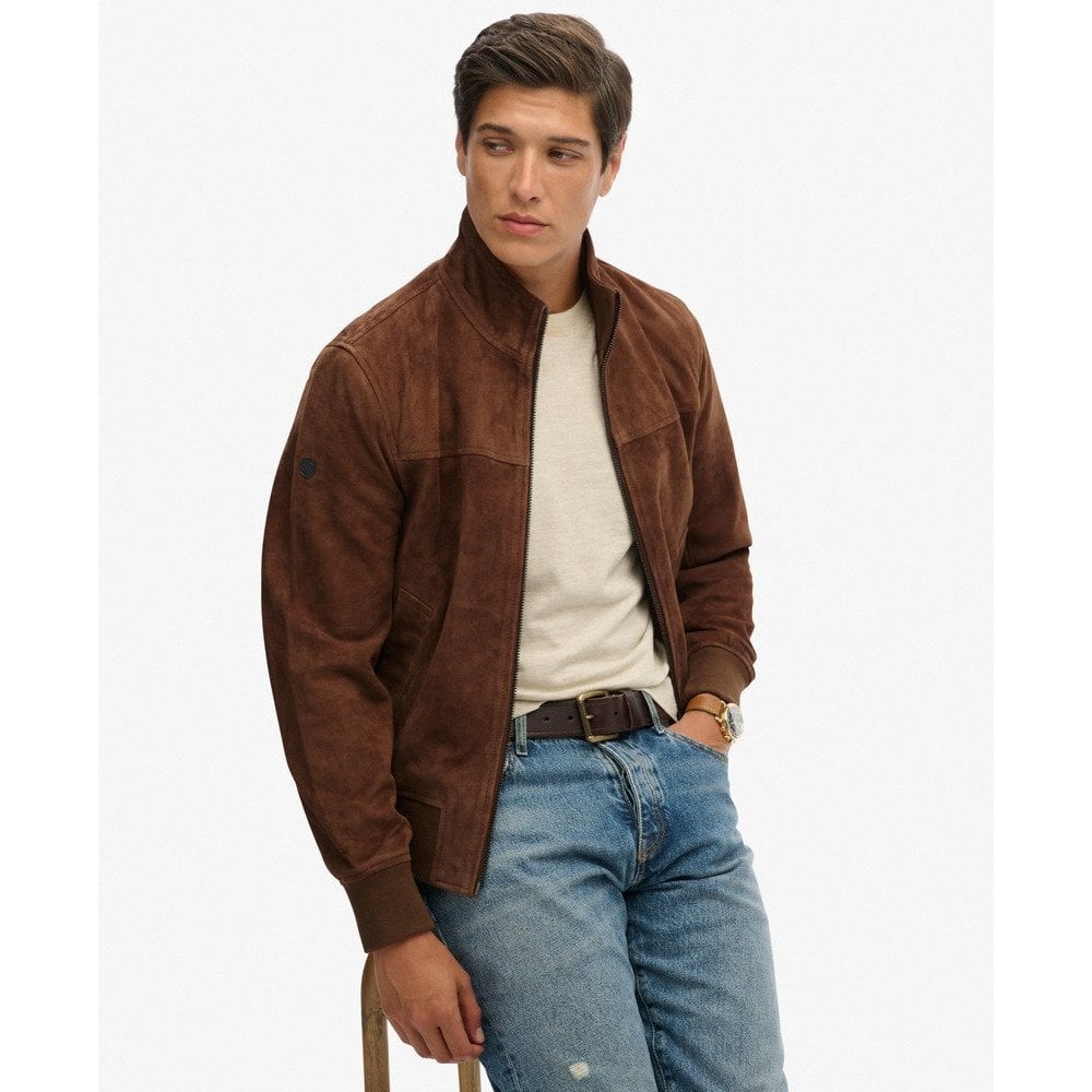 Superdry Modern Leather Sports Jacket
