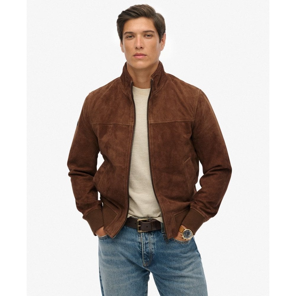 Superdry Modern Leather Sports Jacket