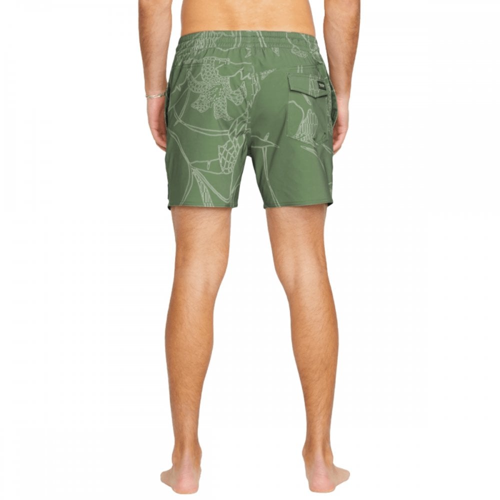 Volcom Lido Print Trunk 16 Boardshort