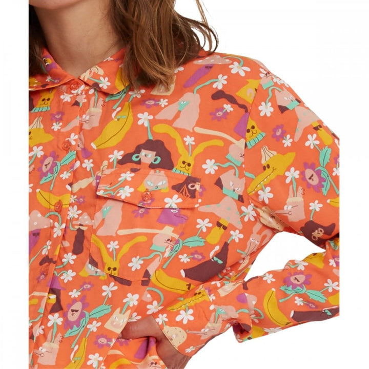 Volcom Egle Zvirblyte Fa Woven LS
