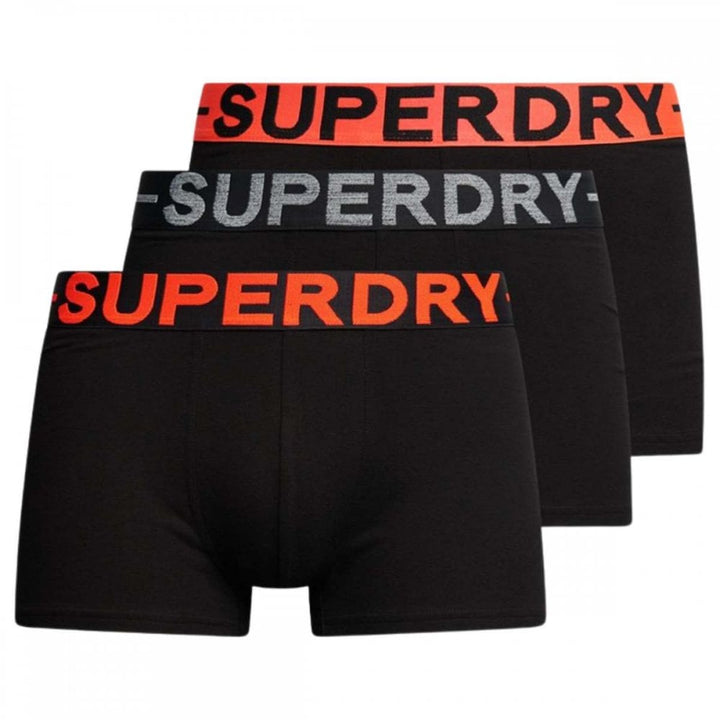 Superdry Organic Cotton Trunk Triple Pack