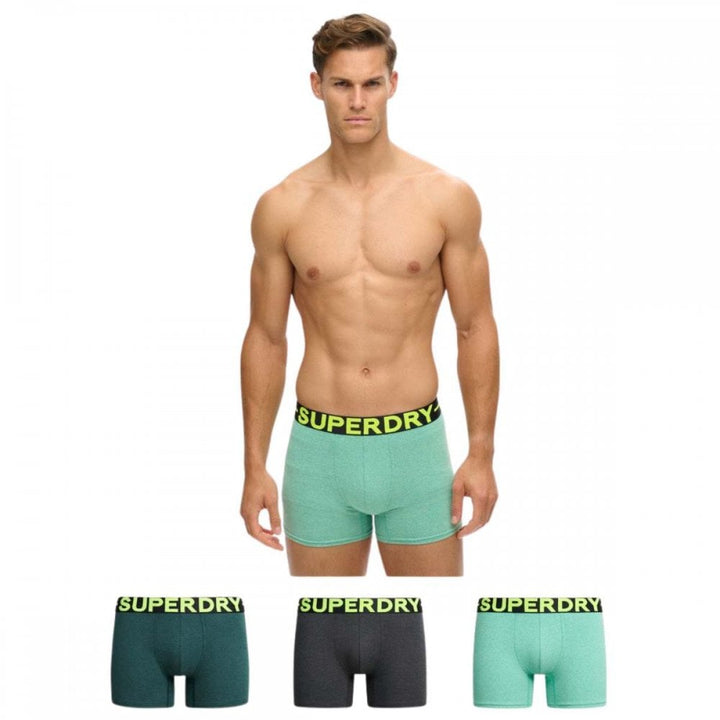 Superdry Organic Cotton Boxer Triple Pack