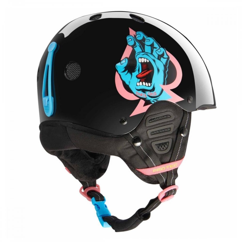 Pro-Tec Low Pro Snow Santa Cruz Helmet