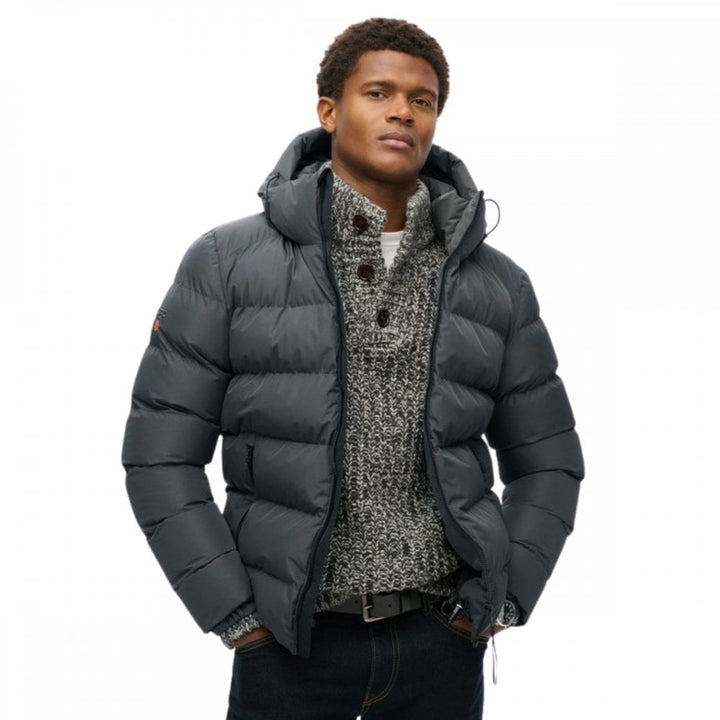Superdry Hooded Sports Puffer Jacket