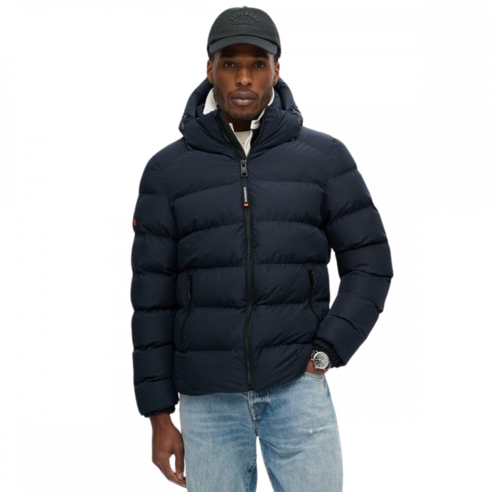 Superdry Hooded Sports Puffer Jacket