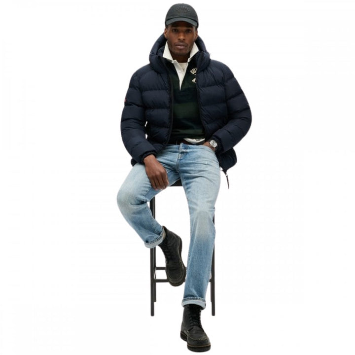 Superdry Hooded Sports Puffer Jacket