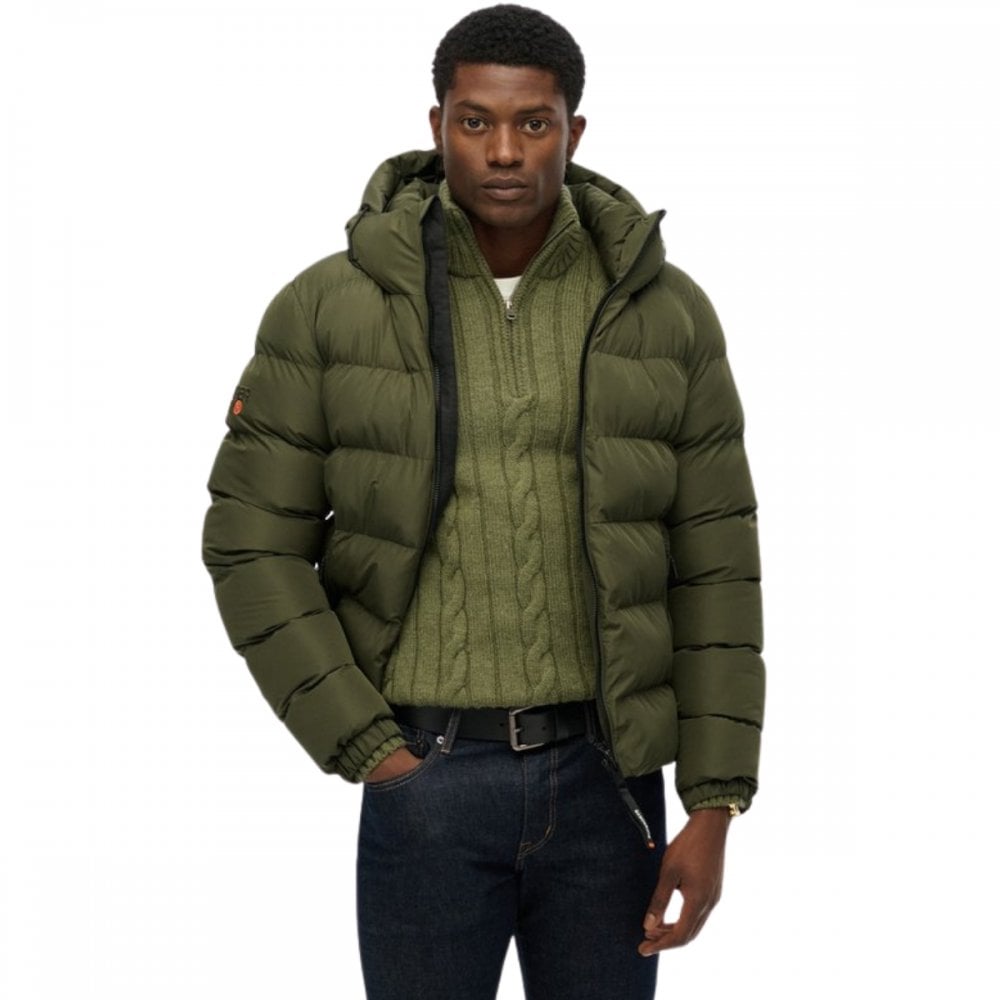 Superdry Hooded Sports Puffer Jacket