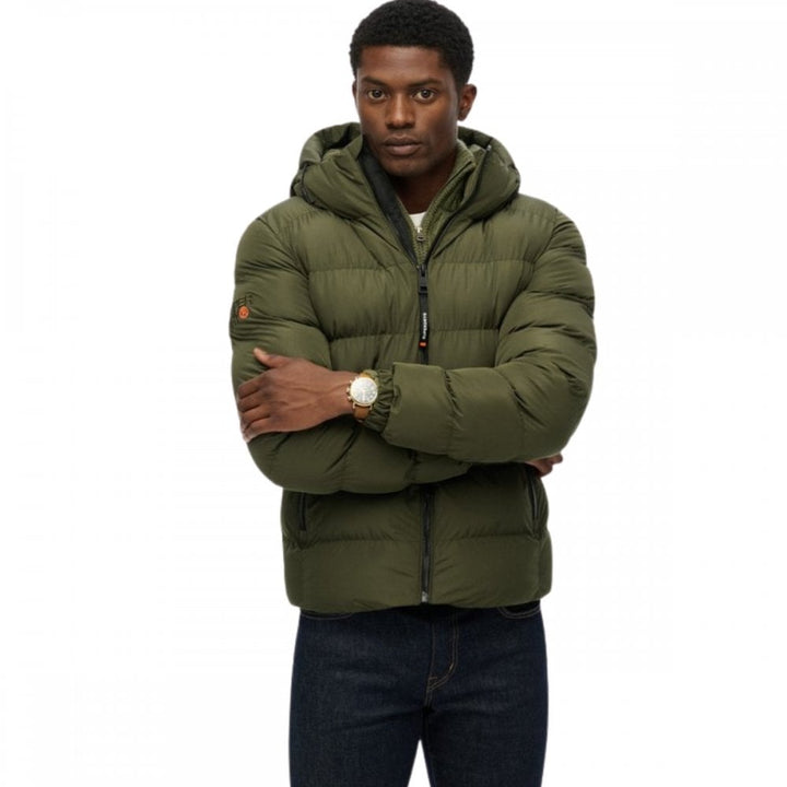 Superdry Hooded Sports Puffer Jacket