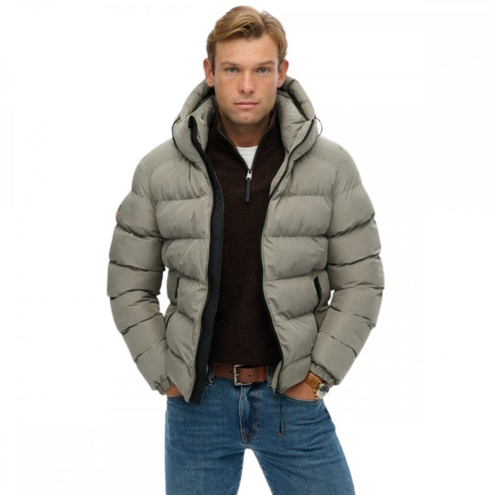 Superdry Hooded Sports Puffer Jacket