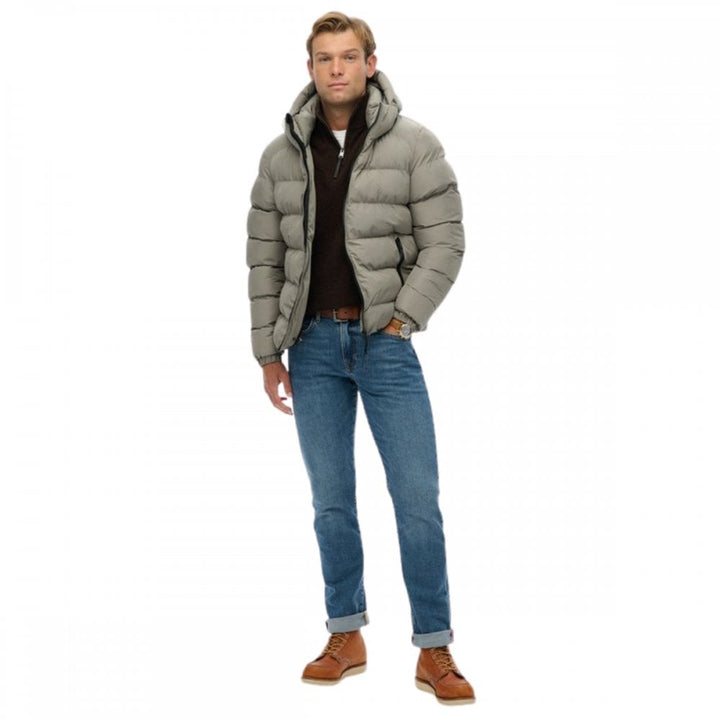 Superdry Hooded Sports Puffer Jacket