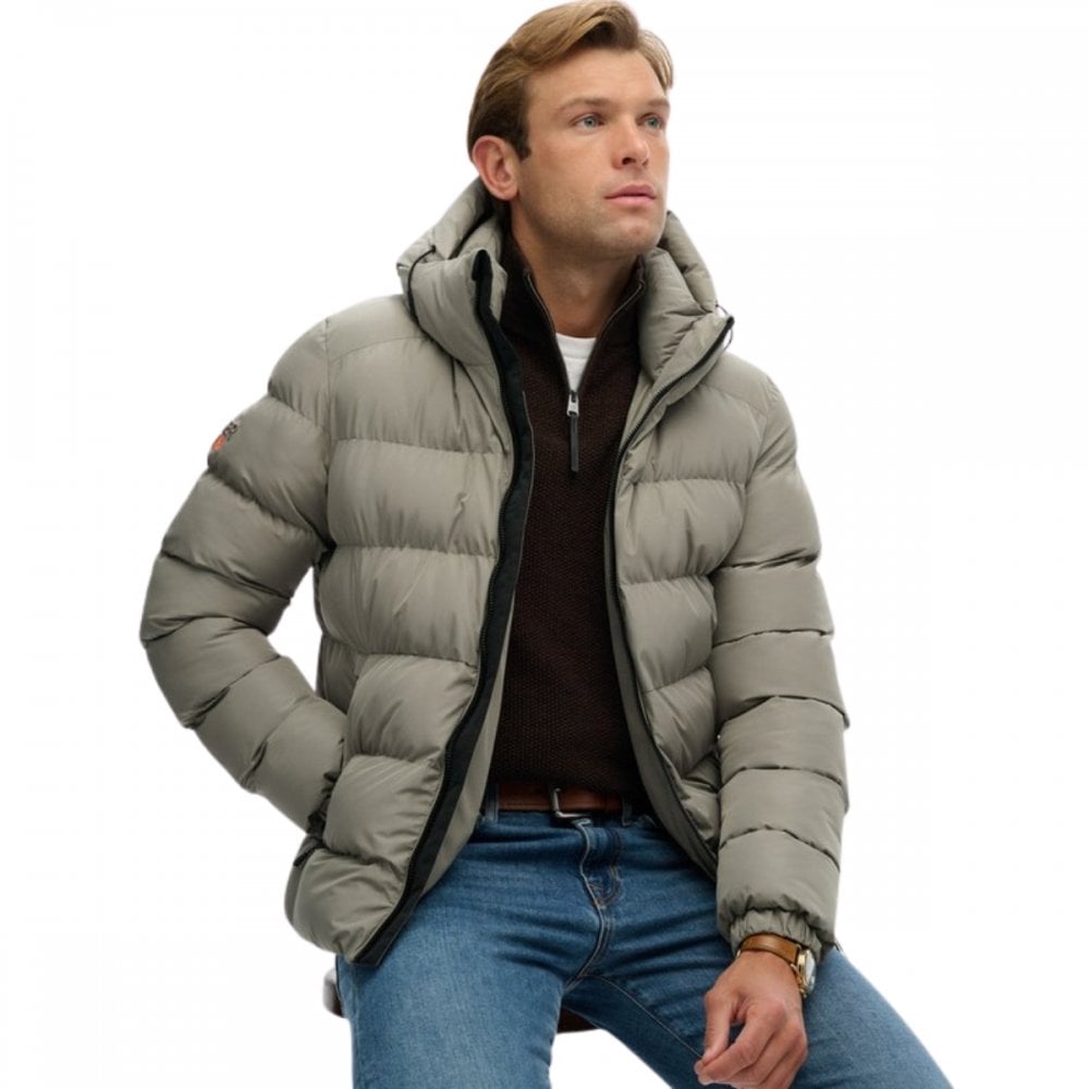 Superdry Hooded Sports Puffer Jacket