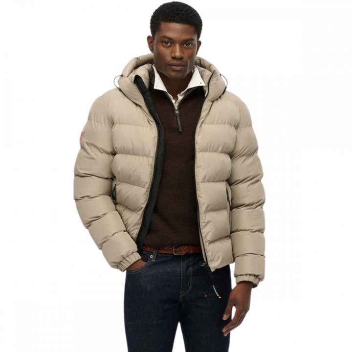 Superdry Hooded Sports Puffer Jacket