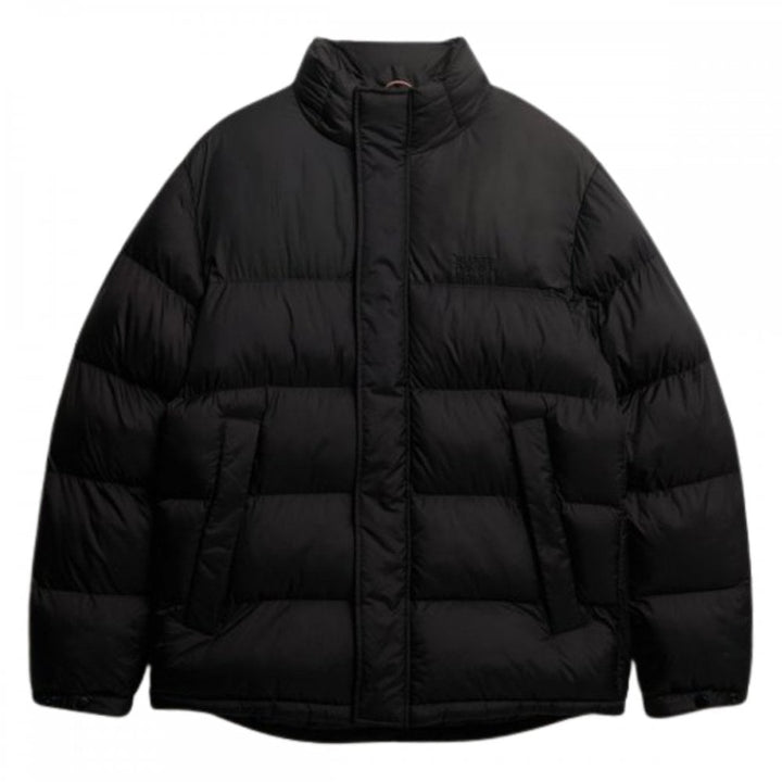 Superdry Black Puffer Jacket