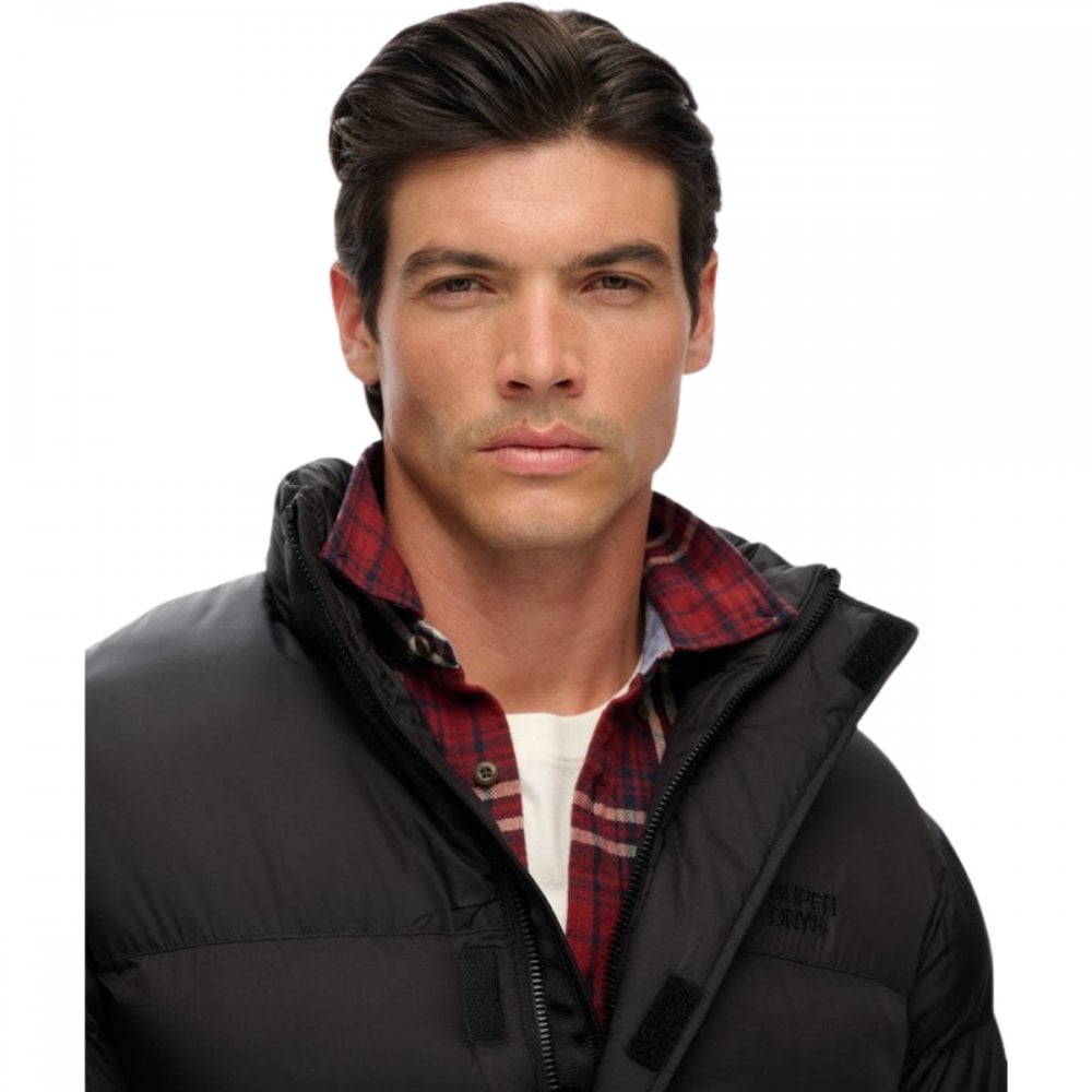 Superdry Black Puffer Jacket