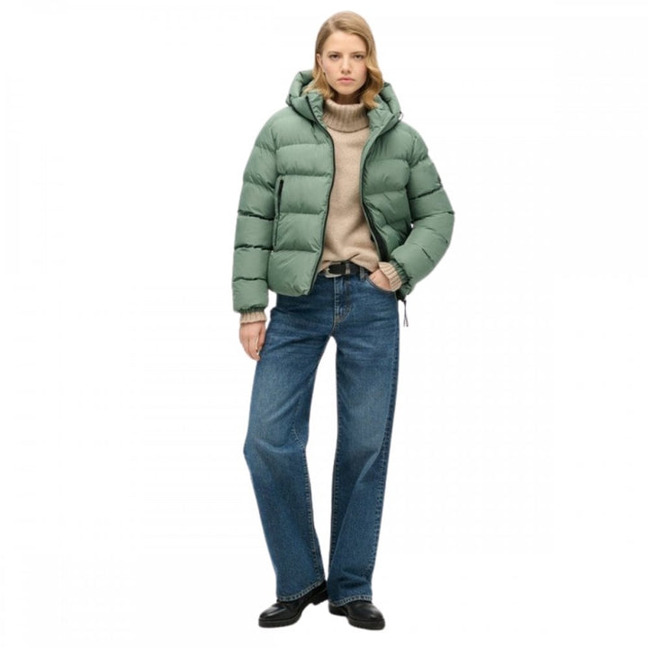 Superdry Hooded Sports Puffer Jacket