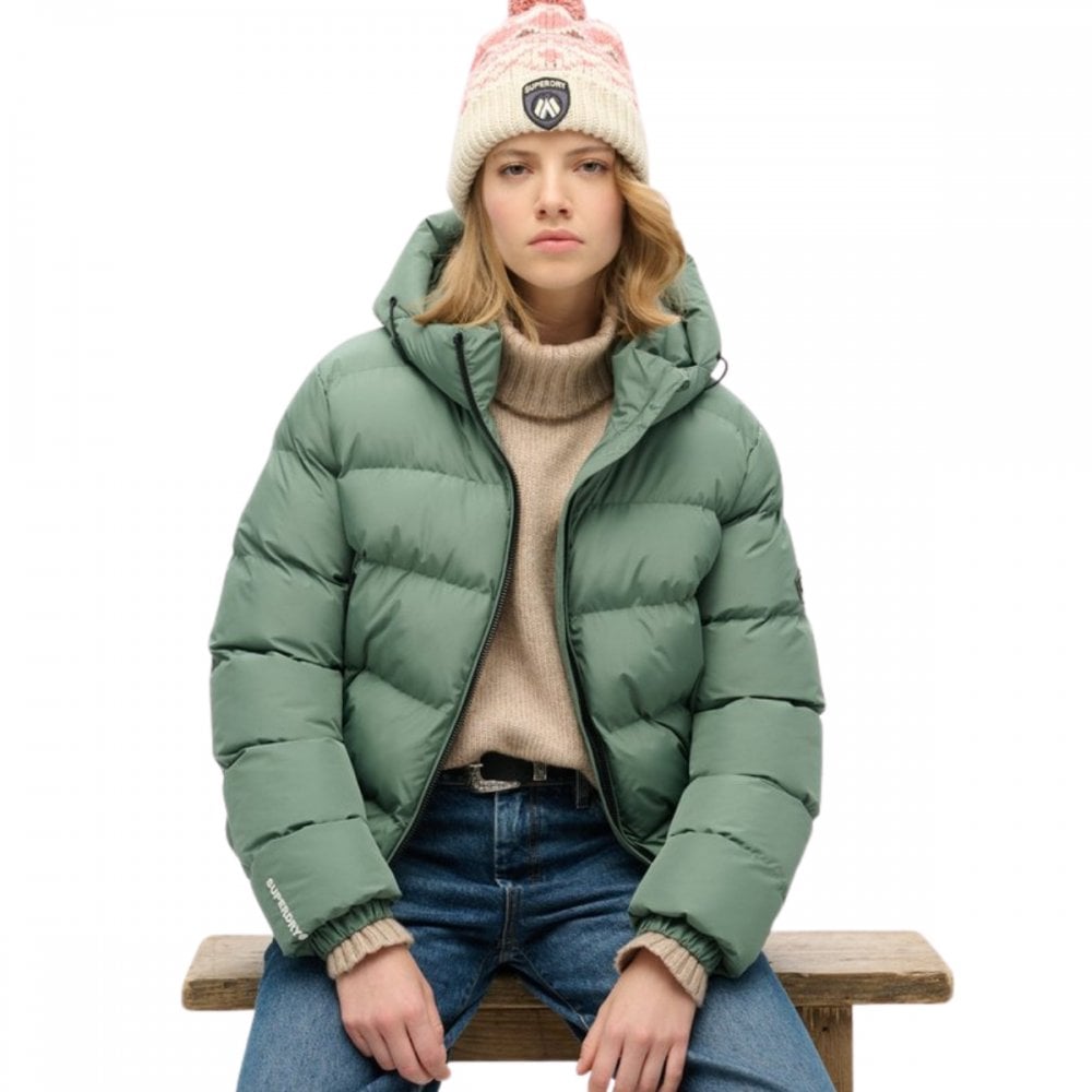 Superdry Hooded Sports Puffer Jacket