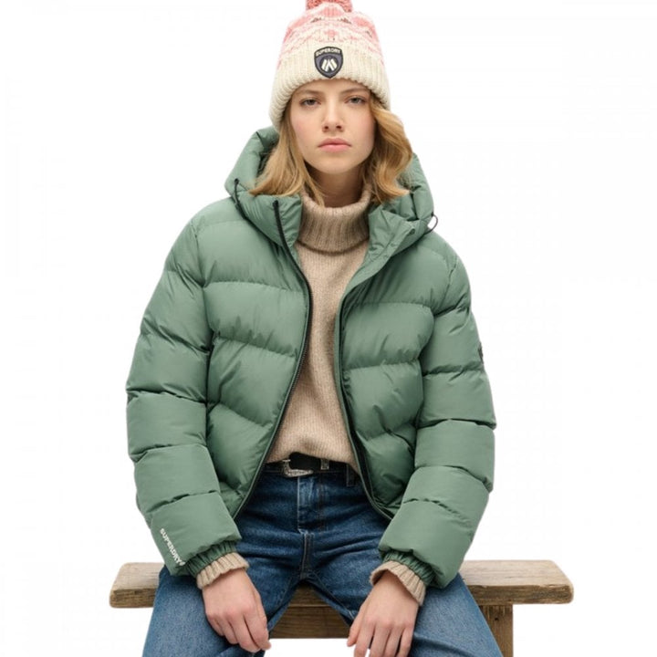 Superdry Hooded Sports Puffer Jacket