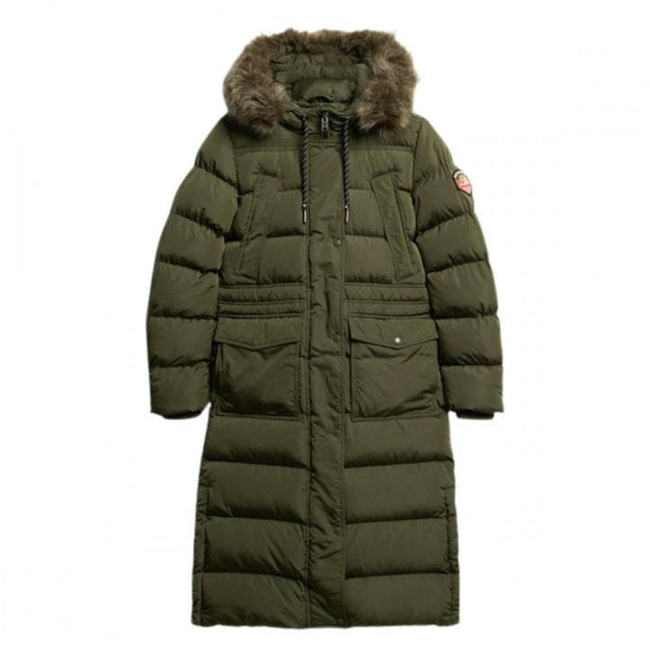 Superdry Everest Faux Fur Longline Jacket