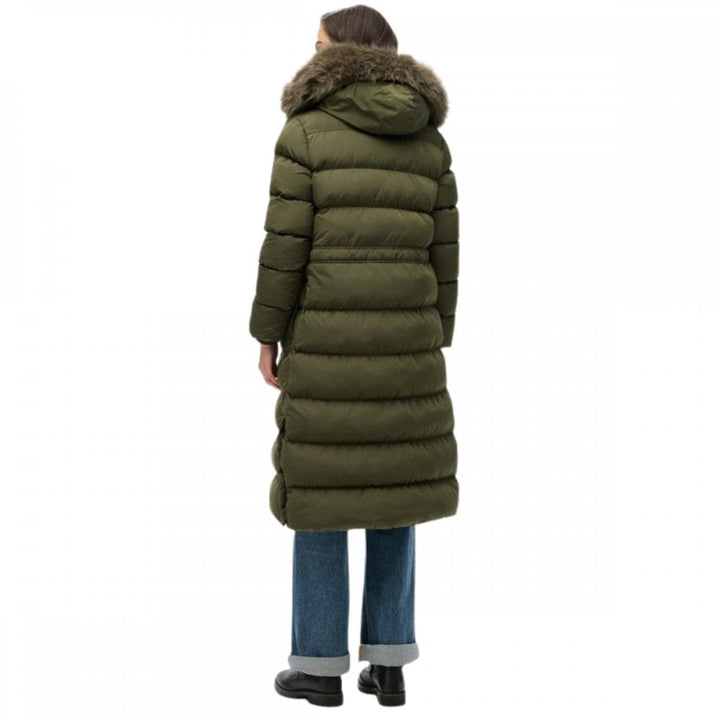 Superdry Everest Faux Fur Longline Jacket