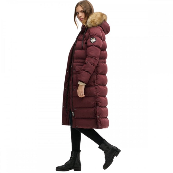 Superdry Everest Faux Fur Longline Jacket