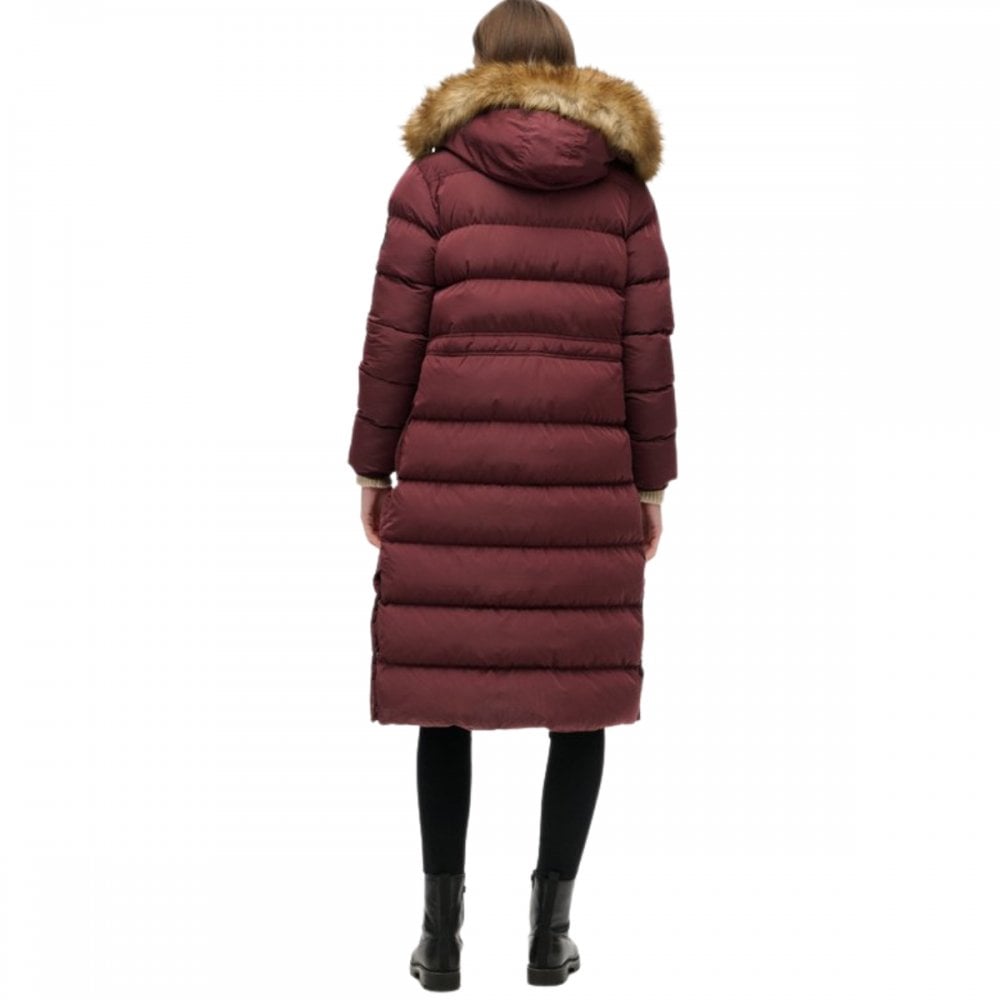 Superdry Everest Faux Fur Longline Jacket