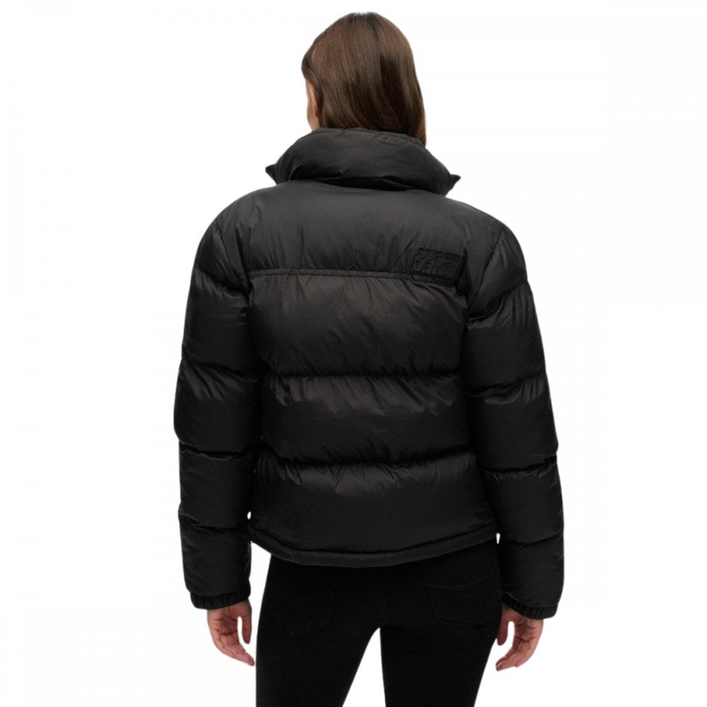 Superdry Black Puffer Jacket