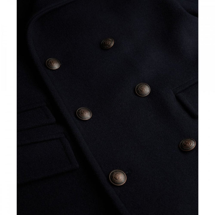 Superdry Merchant Store Wool Blend Long Coat