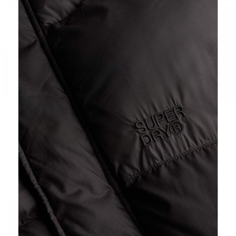 Superdry Black Puffer Gilet