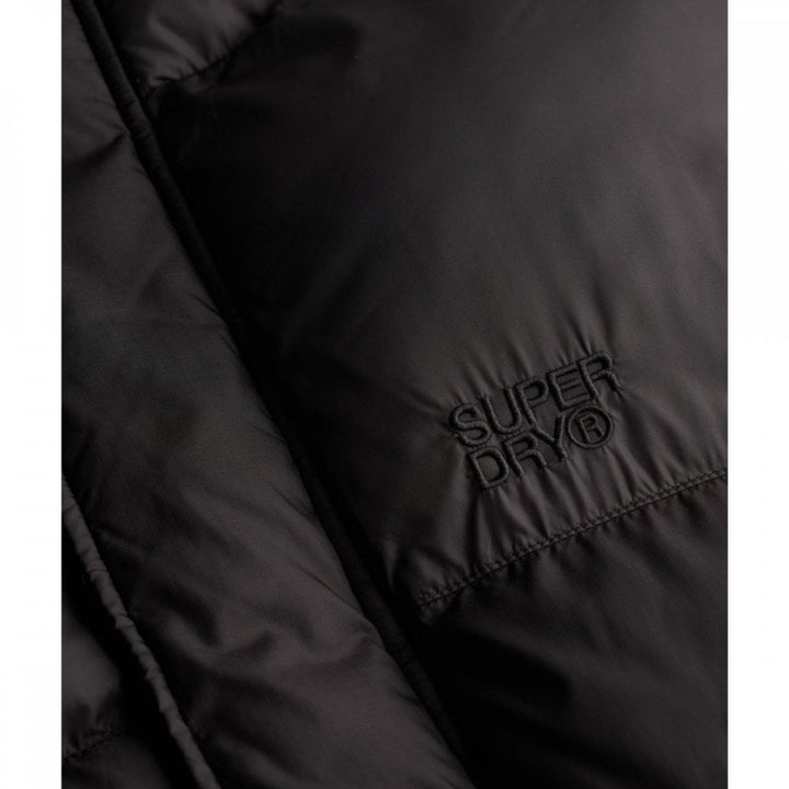 Superdry Black Puffer Gilet