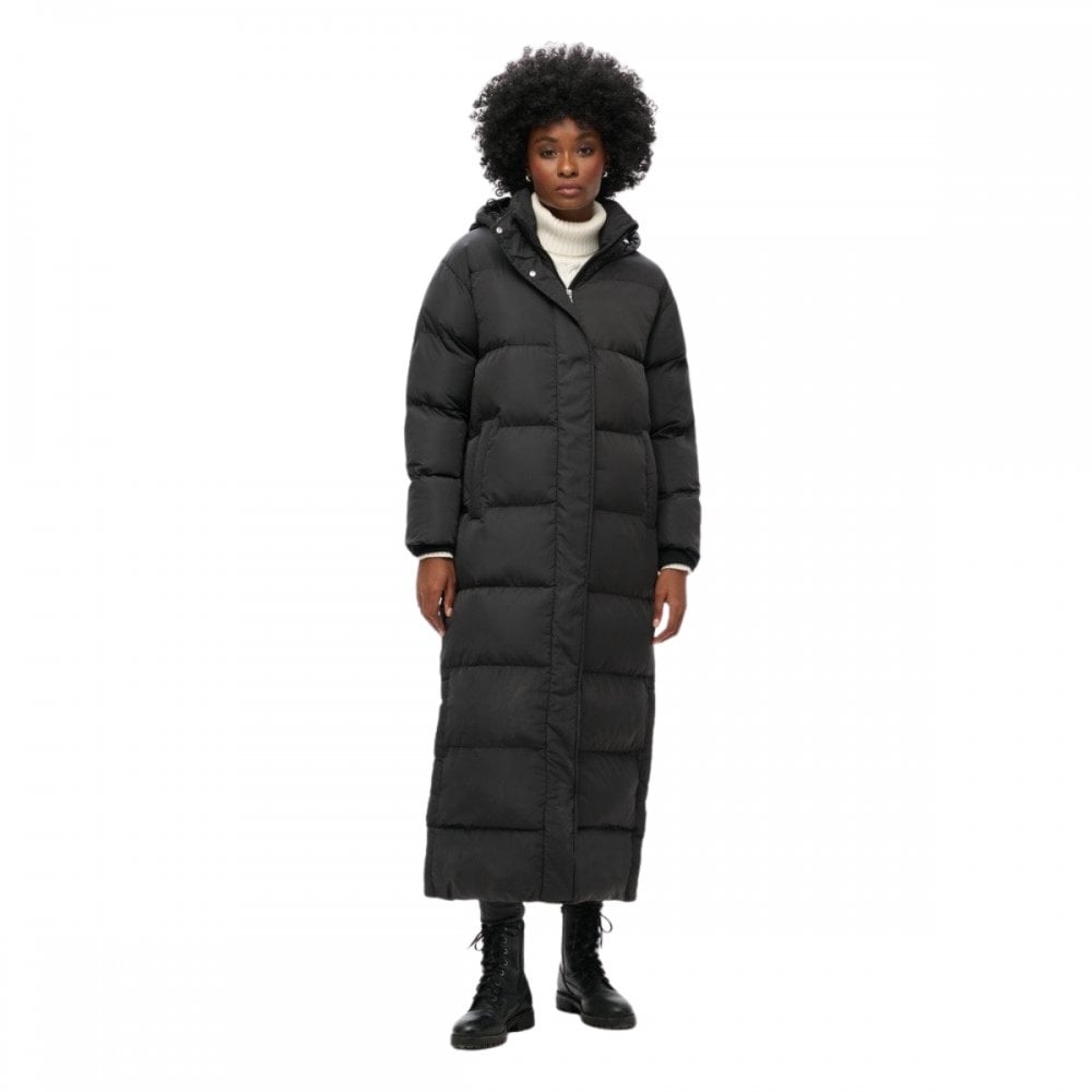 Superdry Maxi Hooded Puffer Coat