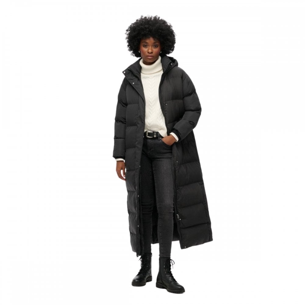 Superdry Maxi Hooded Puffer Coat