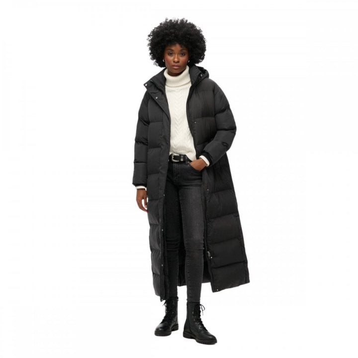 Superdry Maxi Hooded Puffer Coat