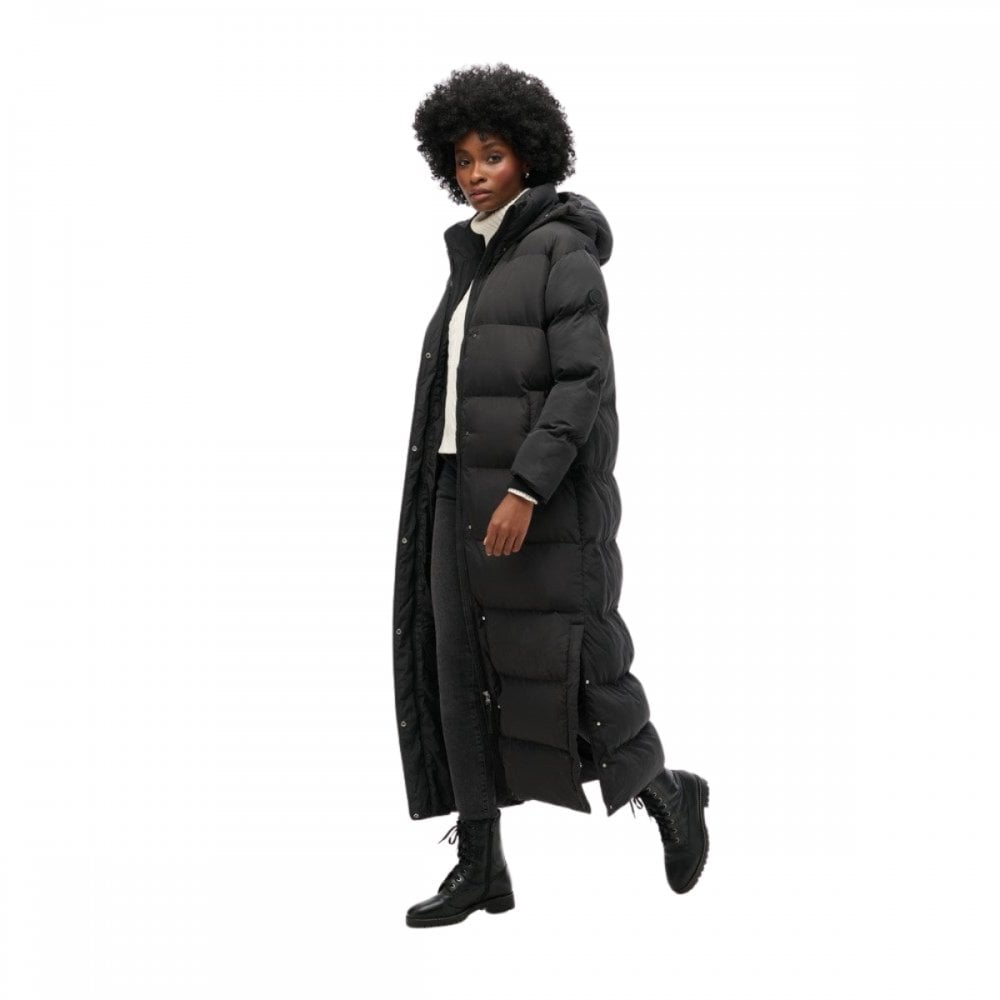 Superdry Maxi Hooded Puffer Coat