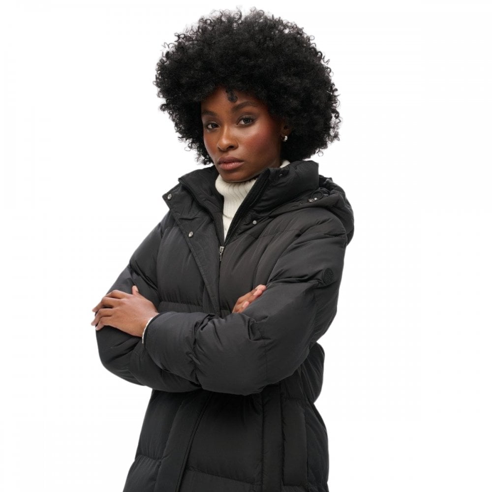 Superdry Maxi Hooded Puffer Coat