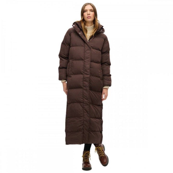 Superdry Maxi Hooded Puffer Coat