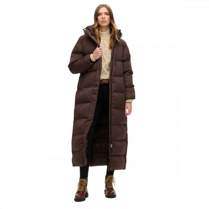 Superdry Maxi Hooded Puffer Coat